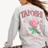 New LOAVIES A MILLION FLOWERS Grijs