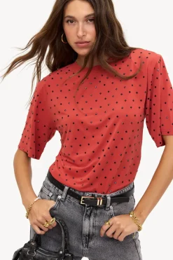 Fashion LOAVIES A MILLION PETALS - Red Donkerrood