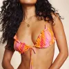 Fashion LOAVIES BEACH HAPPY - ORANGE STRIPES Oranje