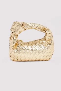 Clearance LOAVIES BRAIDED BABE - GOLD Goud