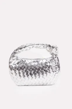 New LOAVIES BRAIDED BABE - SILVER Zilver