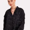 Fashion LOAVIES BUTTERFLY WHISPERS - BLACK Zwart