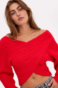 Online LOAVIES COMFY SEASON - RED Rood