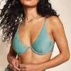 Online LOAVIES DANCE WITH THE WAVES - DARK GREEN LUREX Donkergroen