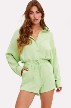 Discount LOAVIES EVERLASTING VIBES - LIGHT GREEN Lichtgroen