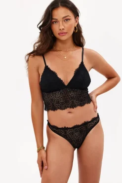 Discount LOAVIES FEEL YOUR HEART- BLACK Zwart