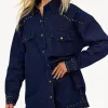 Clearance LOAVIES HAPPINESS IN YOUR EYES Donkerblauw