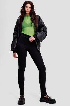 Clearance LOAVIES HEAD HIGH UP - BLACK Zwart