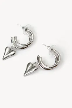Online LOAVIES HEART OWNER- SILVER Zilver