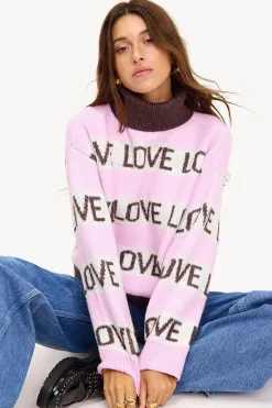 Outlet LOAVIES HOLDING YOU CLOSE Lichtroze