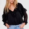 Clearance LOAVIES LET ME DISTRACT YOU - BLACK Zwart