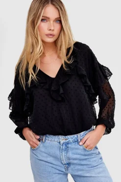 Clearance LOAVIES LET ME DISTRACT YOU - BLACK Zwart
