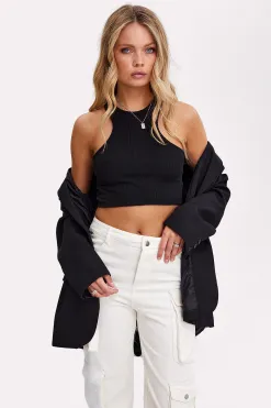 Online LOAVIES NOW LOOK AT ME - BLACK Zwart