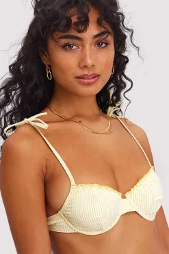 Discount LOAVIES SEAS THE DAY - STRIPES YELLOW Geel