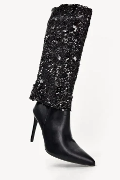 New LOAVIES SO MUCH GLITTER Zwart