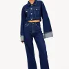 Outlet LOAVIES YOUTHFUL MOMENTS Donkerblauw